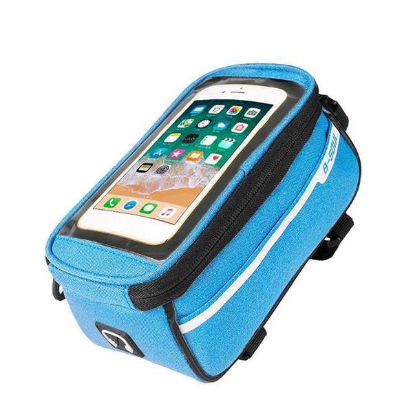 Men And Women Oxfold Waterproof Touch Screen 6 Inch Phone Bag Bicycle Riding Bag - Trendha