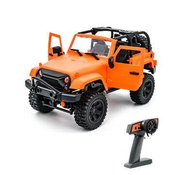 F1 F2 1/14 2.4G 4WD RC Car for Jeep Off-Road Vehicles with LED Light Climbing Truck RTR Model - Trendha
