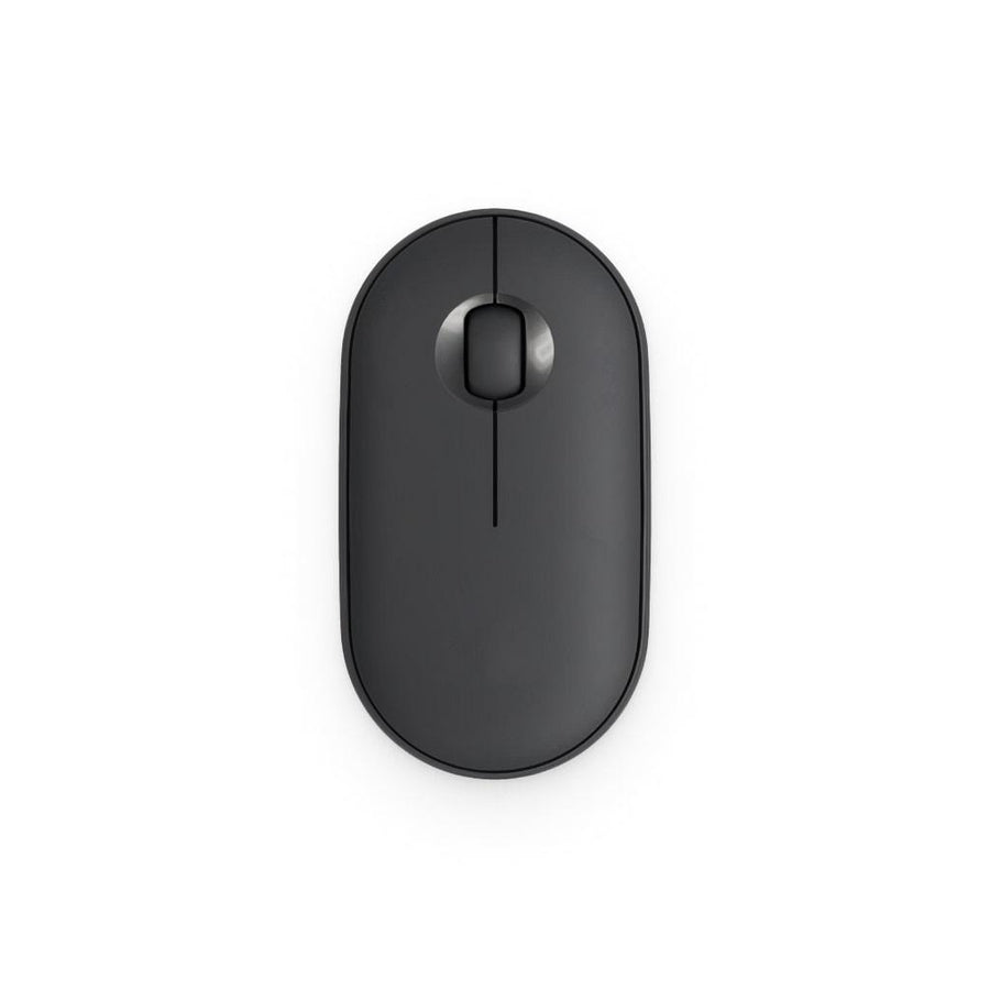Black Ergonomic Wireless Mouse - Trendha