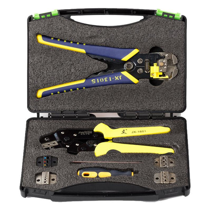 Paron® JX-D5301 Multifunctional Ratchet Crimping Tool Wire Strippers Terminals Pliers Kit - Trendha