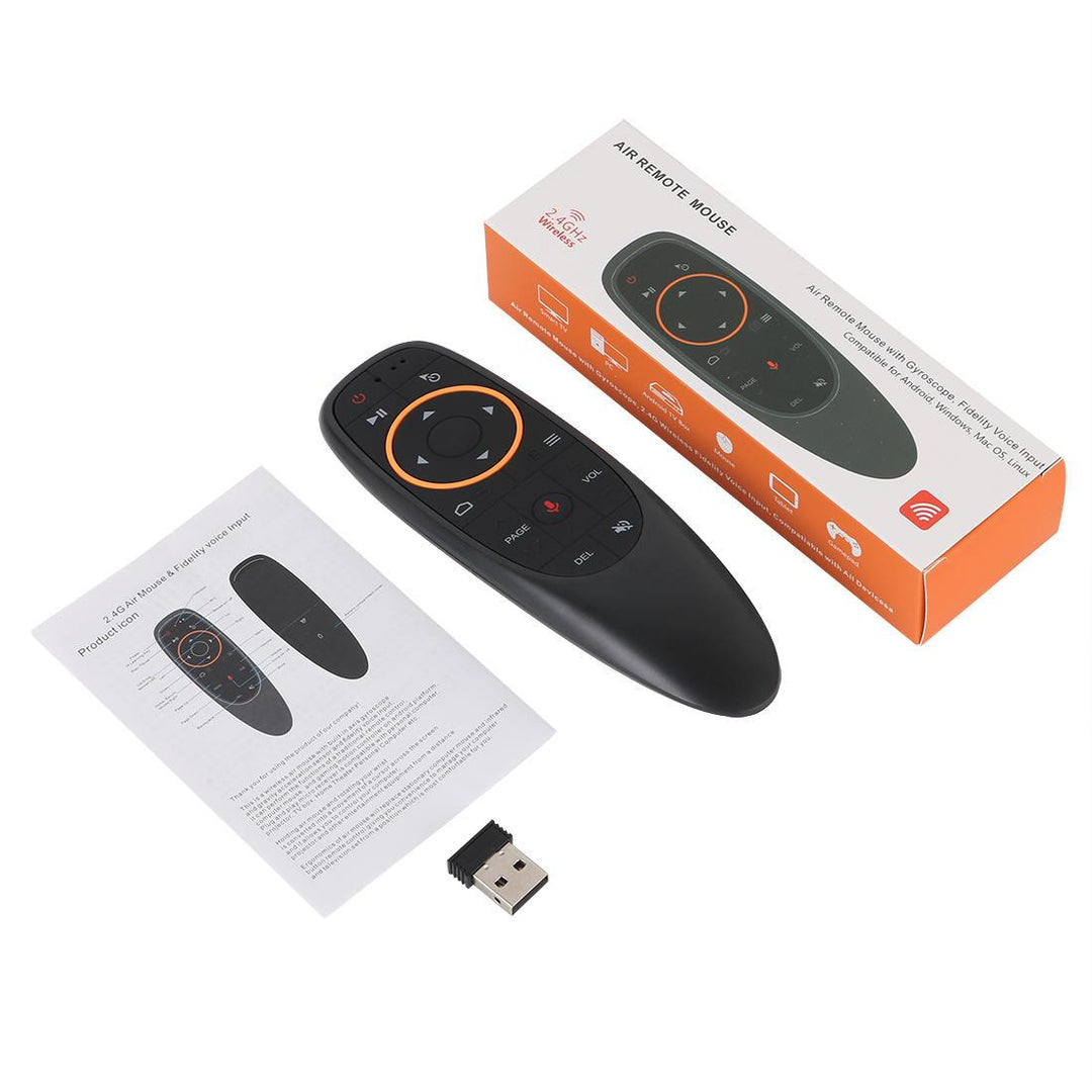 G10s Gyroscope 2.4GHz WIFI Googlo Assistant Voice Remote Control Air Mouse - Trendha