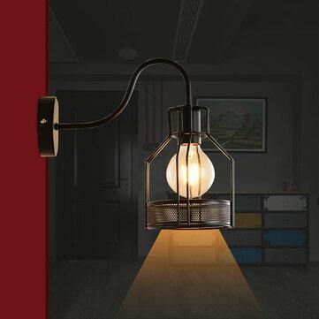 E27 Retro Wall Lamp Vintage Bedroom Bar Sconce Light Indoor Fixture Home Decoration AC110-240V - Trendha