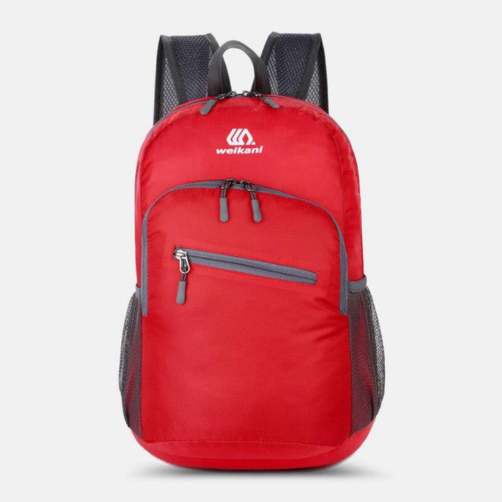 Women & Men Nylon Super Light Waterproof Foldable Portable Outdoor Sports Mountaineering Backpack - Trendha