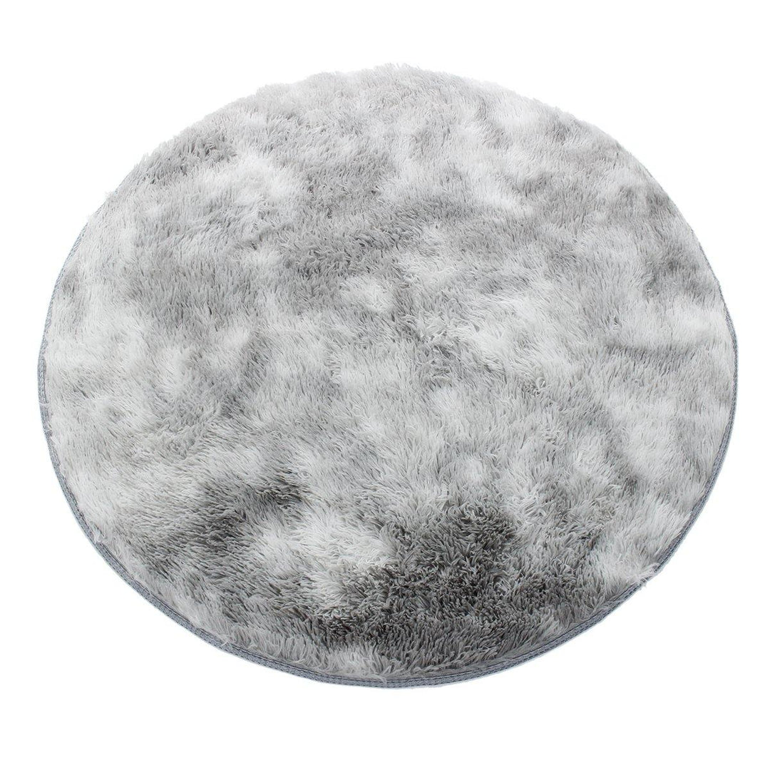 120cm Round Floor Mat Soft Plush Carpet Blanket Area Rug Cushion Home Decorations - Trendha
