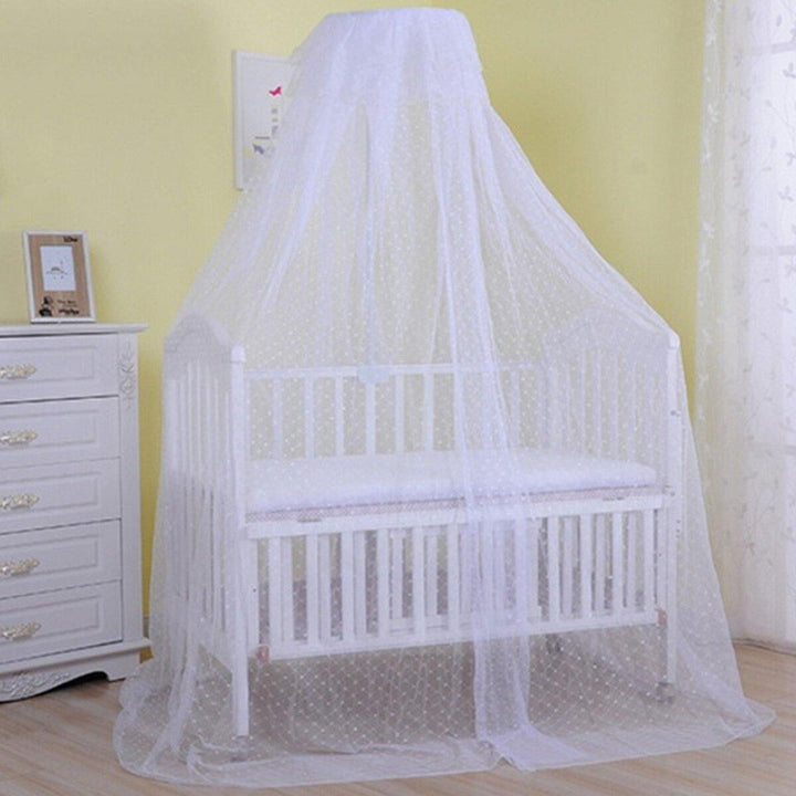 Kids Baby Mosquito Net Canopy Bedcover Curtain Bedding Camping Crib Netting - Trendha
