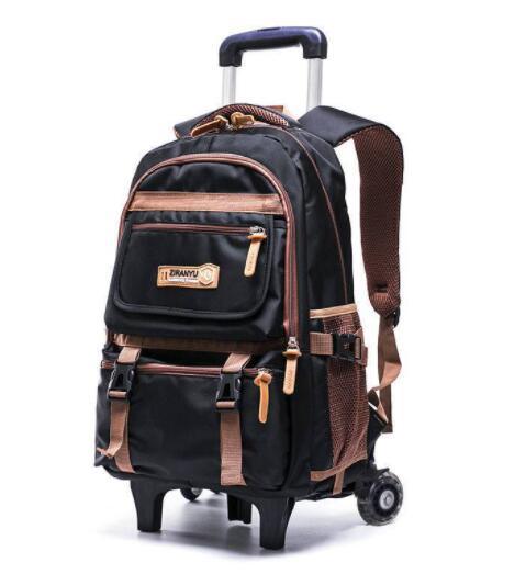 Fashion And Simple Children's Trolley School Bag - Trendha
