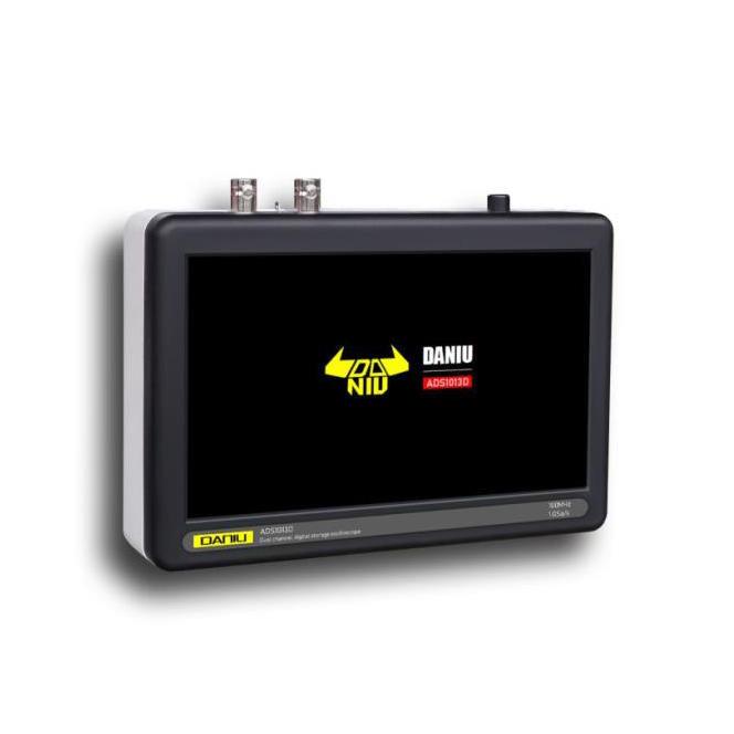 DANIU ADS1013D 2 Channels 100MHz Band Width 1GSa/s Sampling Rate Oscilloscope with 7 Inch Color TFT LCD Touch Screen - Trendha