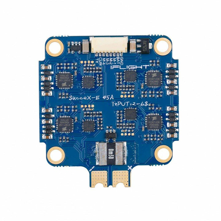 iFlight SucceX-E F4 V2.1 Flight Controller OSD & 45A Blheli_S 2-6S 4 In 1 Brushless ESC Stack 30.5x30.5mm for RC Drone Frame - Trendha