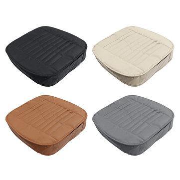 Details about 3D Car Front Seat Cover Leather Single Seat Protector Cushion Mat Breathable - Trendha