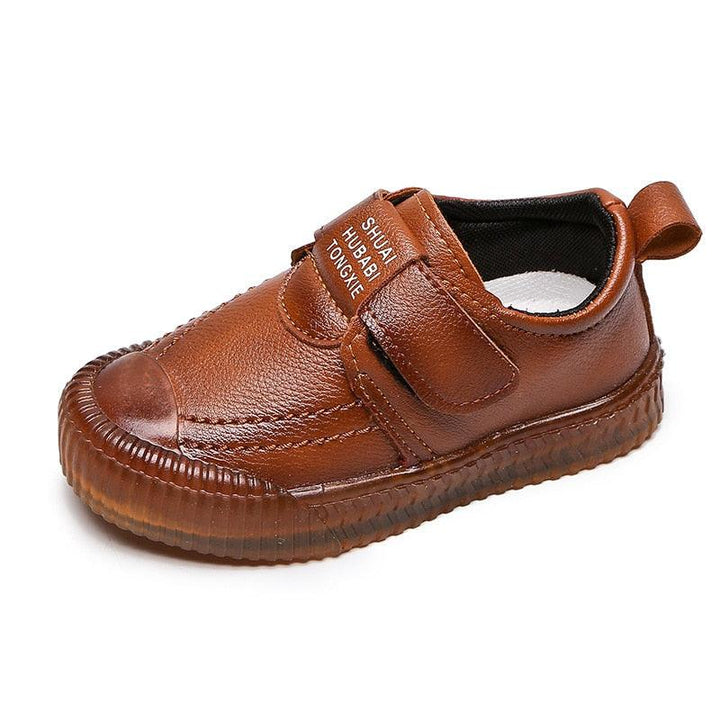 Toddler's Leather Sneakers - Trendha
