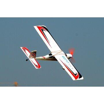 E0717 1030mm Wingspan Fixed Wing RC Airplane Aircraft KIT/PNP Trainer Beginner - Trendha