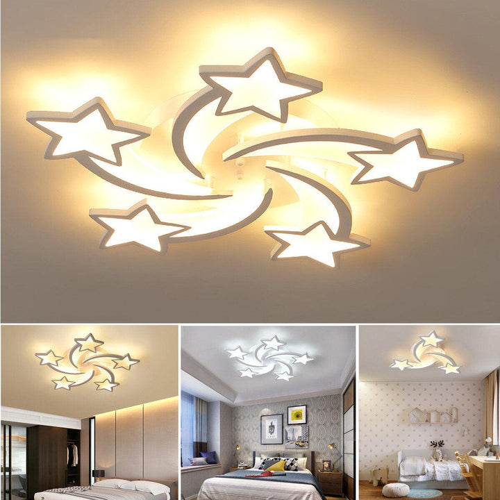 Acrylic LED Ceiling Light Pendant Lamp Hallway Bedroom Dimmable Fixture Decor - Trendha