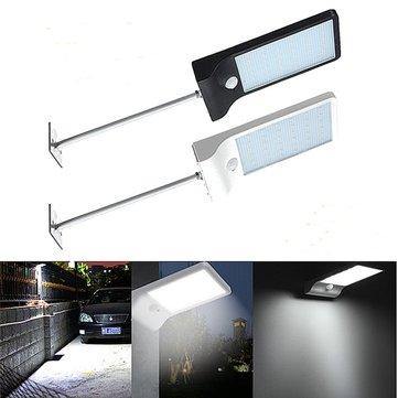 Waterproof 36 LED Outdoor Solar Powered PIR Motion Sensor Security Lamp Light Mounting Pole Fit Home - Trendha