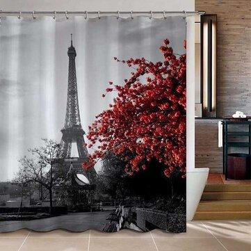 Bathroom 3D Printed Polyester Fabric Colorful Peacock Shower Curtain Waterproof Bath Curtains With 12 Hooks - Trendha