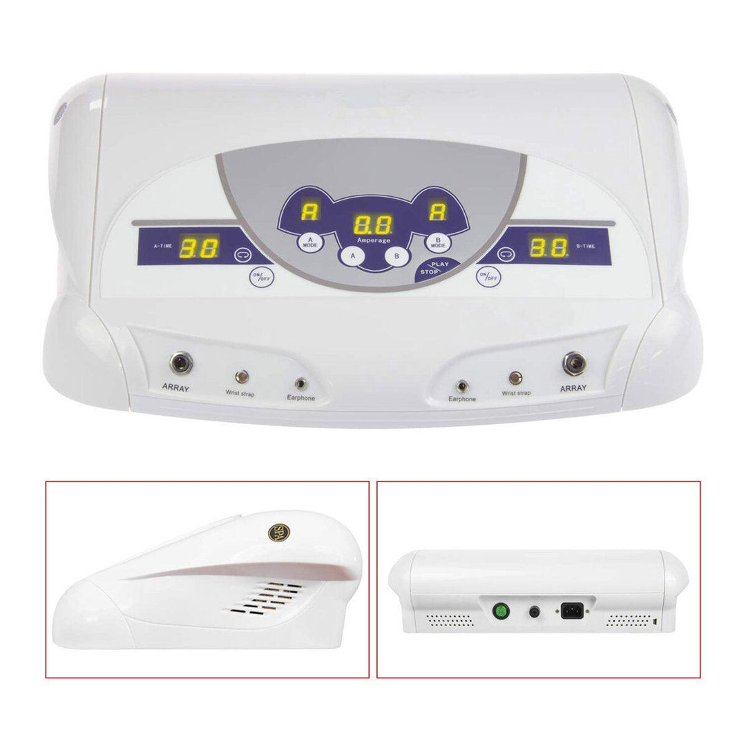Detox Foot Bath Dual Ionic Cell Relax Spa Massager Machine LCD MP3 Music Player - Trendha