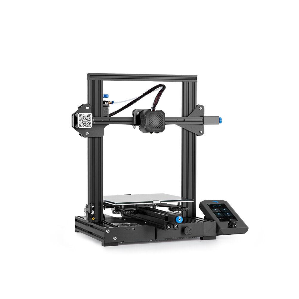 Creality 3D® Ender-3 V2 Upgraded 3D Printer Kit 220x220x250mm Printing Size TMC2208/Ultra-silent 32-bit Mainboard/Carborundum Glass Platform/Mean Well Power Supply/New UI 4.3inch Color Screen - Trendha