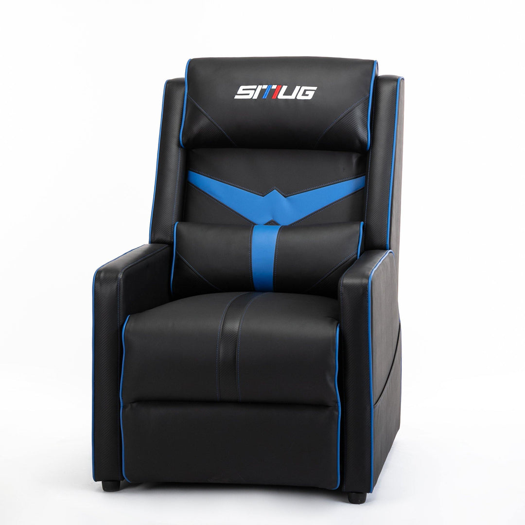 Gaming Recliner Chair Single Living Room Sofa PU Leather Gamer Chair Video Game Chairs Couch Home Theater Seating - Trendha