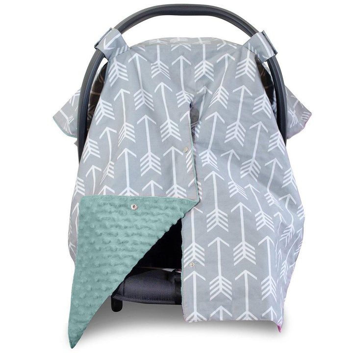 40 x 28 Baby Stroller Car Seat Cover Canopy Nursing Breastfeeding Blanket Scarf - Trendha