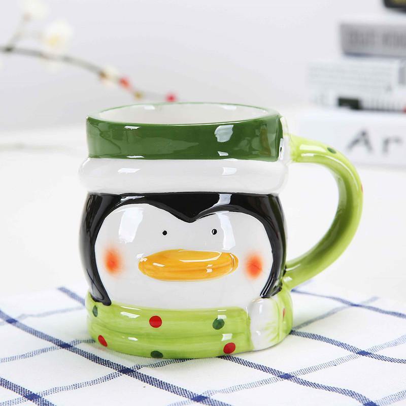 Creative Christmas Gift Ceramic Tea Mugs Water Container Cups And Mugs Top Grade Porcelain Coffee Cup Drinkware - Trendha