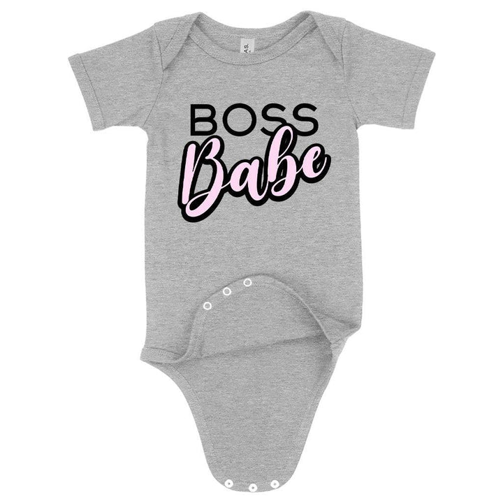 Baby Boss Babe Graphic Onesie - Trendha