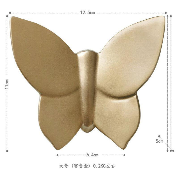3D Resin Butterfly for Wall Poster Home Decoration TV Back Ground Wall Decoration Resin Artware Stickers - Trendha