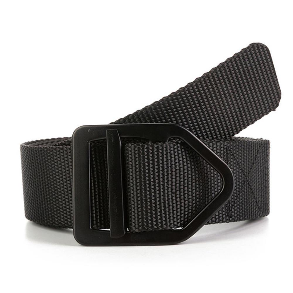 3.8cm Nylon Belt Men's Casual Smooth Buckle Belt Hiking Tactical Belt - Trendha