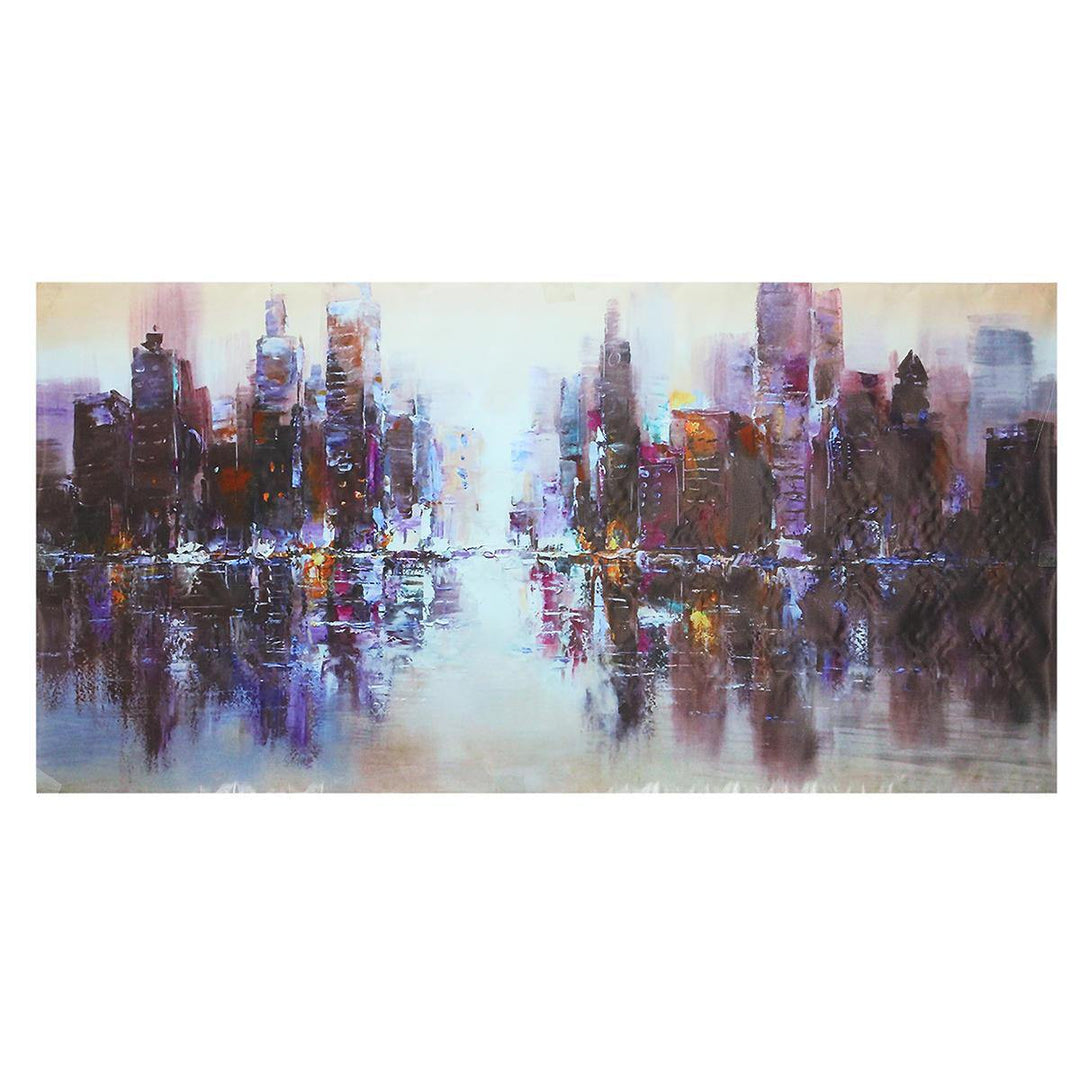 Abstract City Canvas Art Paintings Print Picture Modern Home Wall Decorations - Trendha