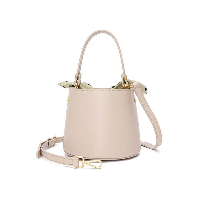 Leather bucket bag tote - Trendha