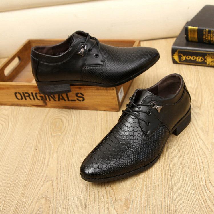 Men's Casual Fashion Pointed Toe Shoes British Style - Trendha