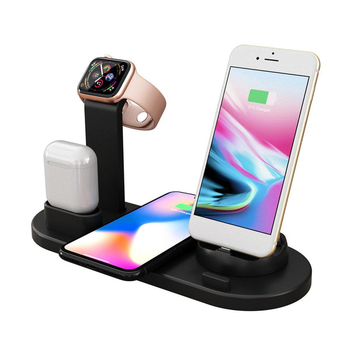 4 In 1 10W Wireless Charger Multi-Function USB Charger Charging Docking Station - Trendha