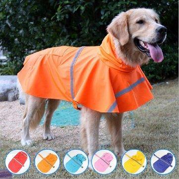 Pet Rain Coat Transparent Raincoat Outdoor Jacket Dog Puppy Clothes Waterproof - Trendha