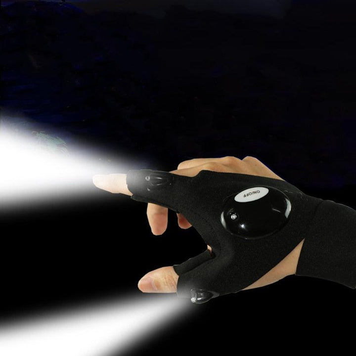 Waterproof LED Light Work Gloves - Trendha