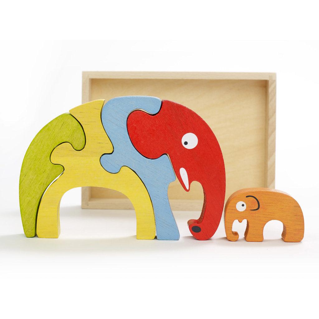 Elephant Family Puzzle - Trendha