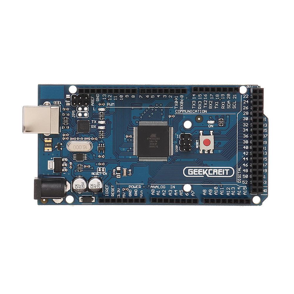 Geekcreit® MEGA 2560 R3 ATmega2560 MEGA2560 Development Board With USB Cable Geekcreit for Arduino - products that work with official Arduino boards - Trendha