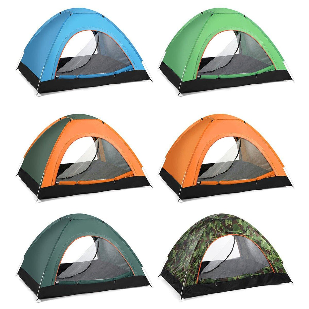 2-3 Person Full Automatic Anti-UV Windproof Waterproof Camping Tent Outdoor Traveling Hiking Beach Tent - Trendha