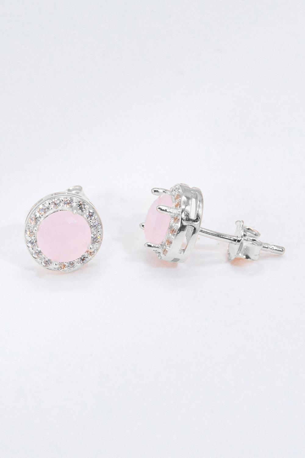 Give It To You 925 Sterling Silver Quartz Earrings - Trendha