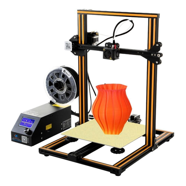 Creality 3D® CR-10 DIY 3D Printer Kit 300*300*400mm Printing Size 1.75mm 0.4mm Nozzle - Trendha