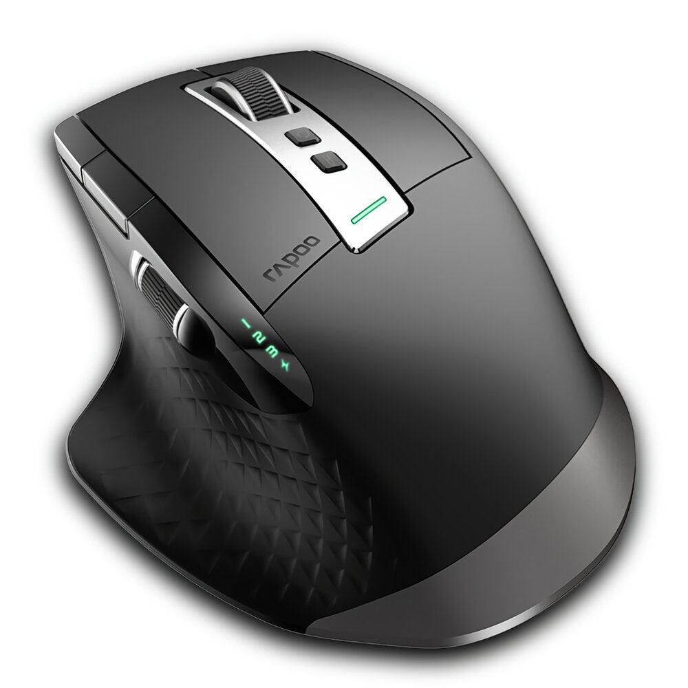 Rapoo MT750L Multi-Mode Wireless Mouse 3200DPI bluetooth 3.0/4.0 2.4GHz Wireless Rechargeable Optical Mouse for Computer Laptops PC - Trendha