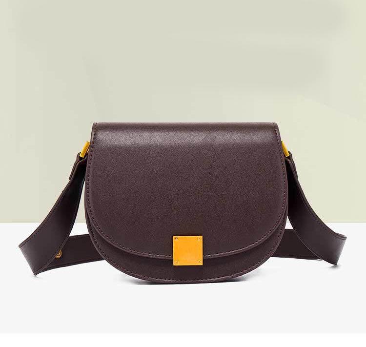 Women's Wide Shoulder Strap All-match Diagonal Bag - Trendha