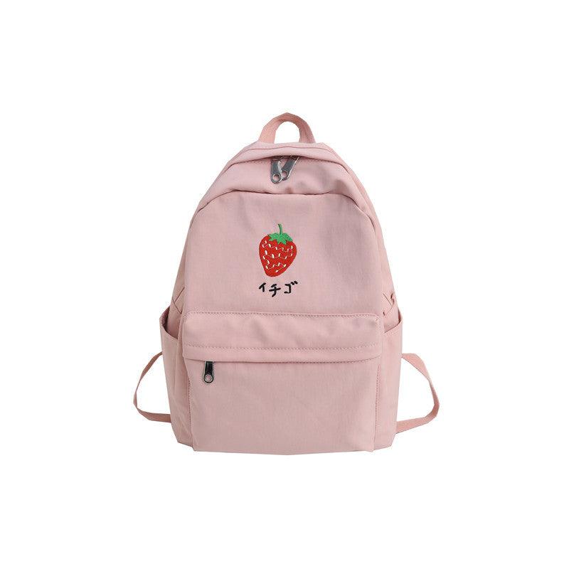 Campus nylon waterproof school bag - Trendha