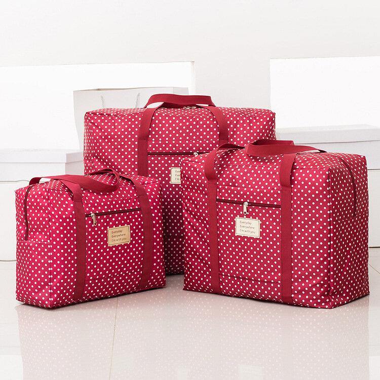 Honana HN-TB3 Portable Travel Storage Bag Waterproof Large Capacity Folding Quilt Bag Home Organizer - Trendha