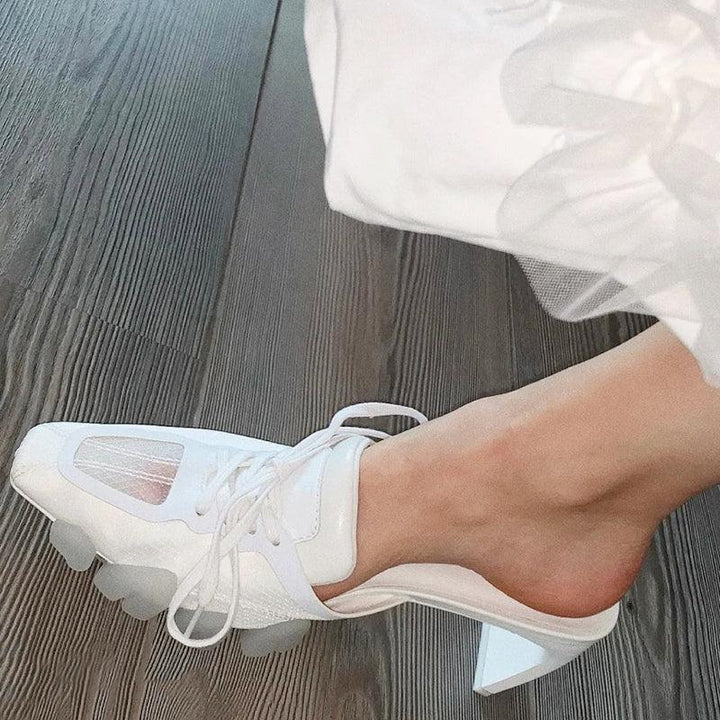 Women's high heel slippers - Trendha