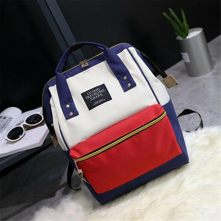 Women School Backpack Travel Satchel Rucksack Laptop Shoulder Bag Handbag - Trendha