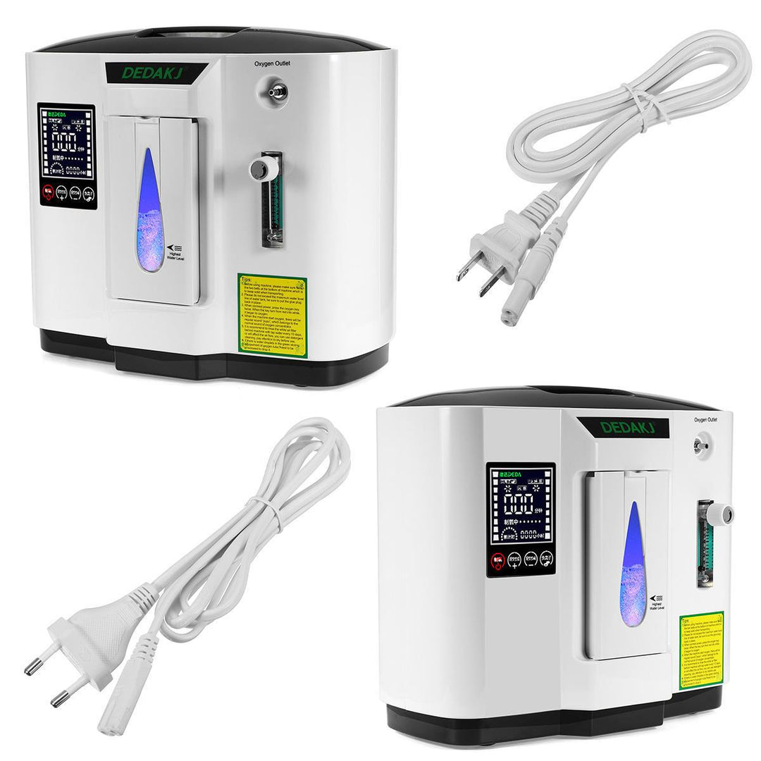 Oxygen Concentrator DEDAKJ DDT-1A 6L Portable Air PurifIer Oxygen Generator Home Oxygen Machine - Trendha