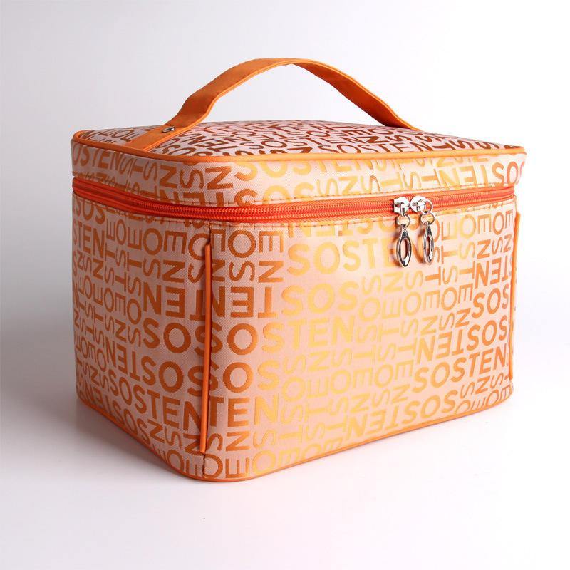 Women Cosmetic Bag Large Capacity Storage Handbag Travel Toiletry Bags Makeup Box - Trendha