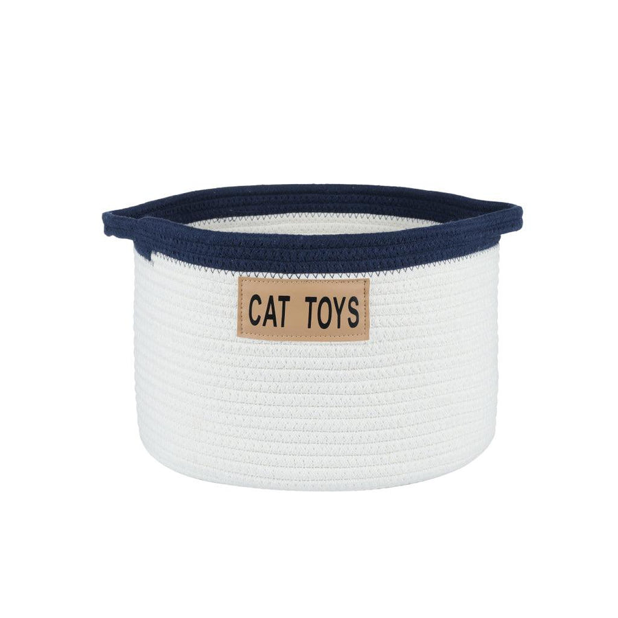 Cat Toy Rope Cotton Basket - Trendha