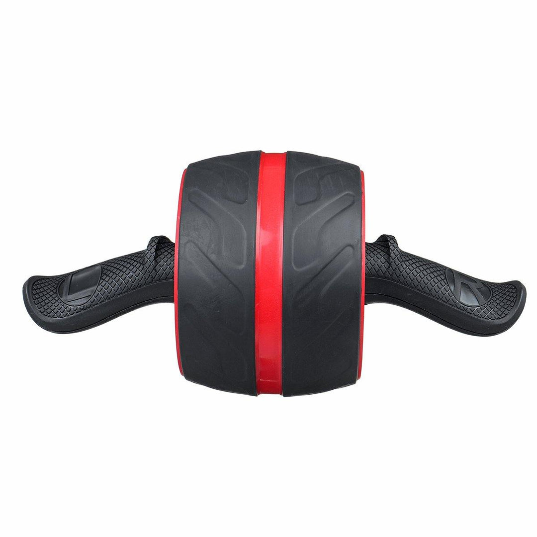 ABS Abdominal Wheel Roller Mute Home Sports Fitness Strength Muscle Training Tools - Trendha