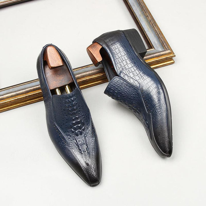 Cowhide Trend Business British Formal Wear Fashion Men's Leather Shoes - Trendha