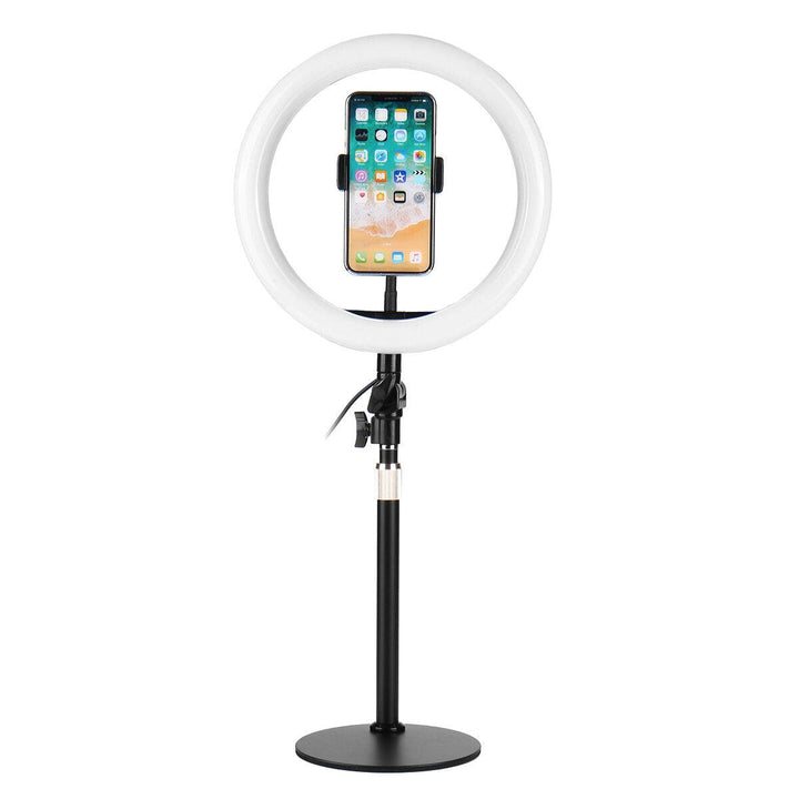 Ring Light Beauty Lamp USB Power Supply Selfie Light with Mobile Phone Stand - Trendha