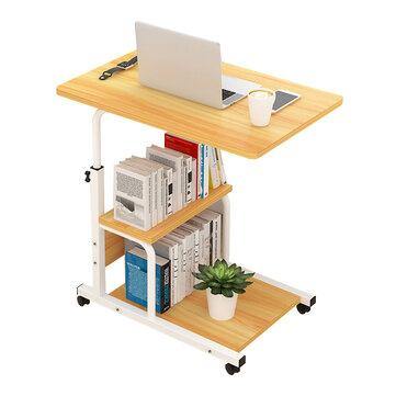 Laptop Desk Household Movable Bed Table Simple Notebook Table Bedside Table for Student Dormitory - Trendha